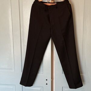 Perry Ellis Men's Black Dress Pants